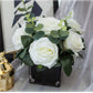 Rose Dream Series - Artificial Silk Flowers Bouquet Arrangement For Living Room And Indoor Decoration