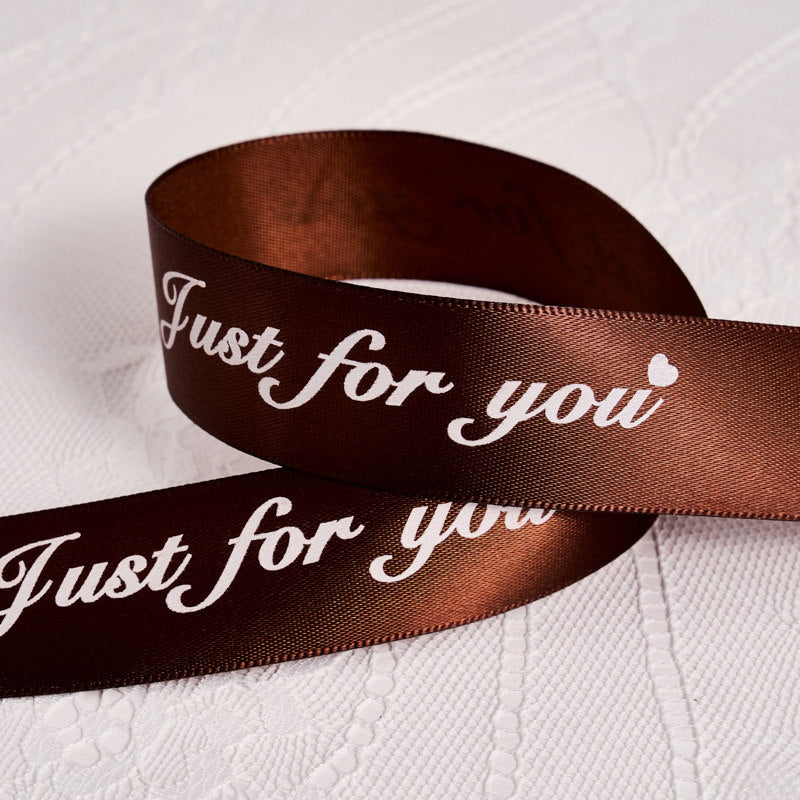 Just For You Ribbon - 1 inch 50 Yards