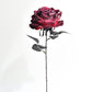 Gothic Artificial Rose - Black White Red Rose for Photography Gift and Home Decoration