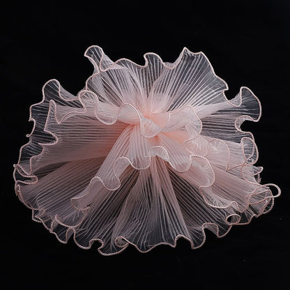 Wavy Lace Mesh Yarn Flower Wrapping Material