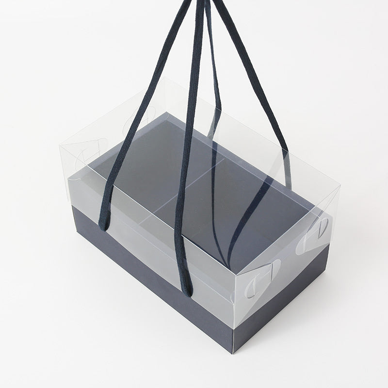 Transparent PVC Flower Gift Box