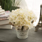 Country Grace Series - Artificial Silk Rose Bouquet Arrangement For Living Room And Indoor Decoration