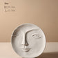 Ceramic Face Vase with a Nordic Minimalism Creative Face