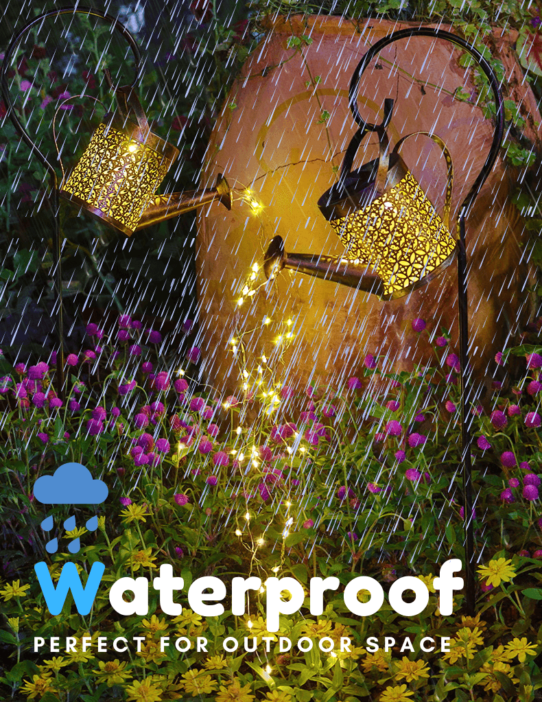 Floating LED Watering Can Solar Light - Garden Decoration